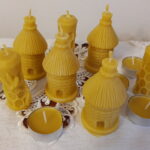 Świece z wosku pszczelego