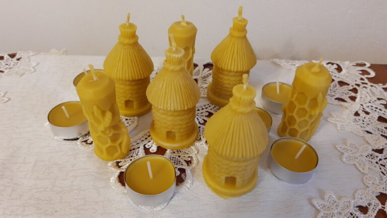 Świece z wosku pszczelego – luksus w zasięgu ręki.